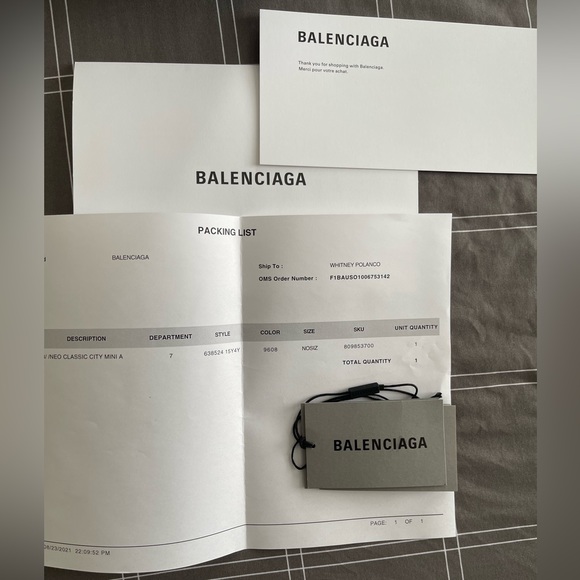 Balenciaga Neo Classic mini in cream - Picture 15 of 16